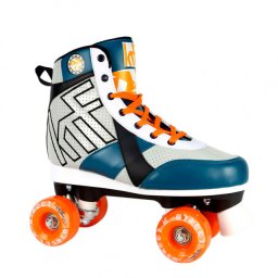 KRF Quad Roller Street - Cinza/Azul