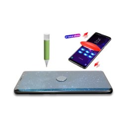 Pelicula de Vidro Temperado Samsung Galaxy S9 Plus (Samsung G965) Full Glue UV Preto