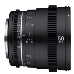 SAMYANG 50mm T1.5 VDLSR MK2 Canon EF