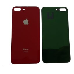 Tampa traseira vermelha para iPhone 8 plus