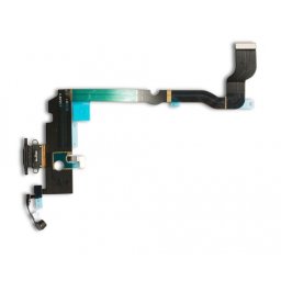 Flex Conetor de Carga e Microfone Iphone XS Max Dourado