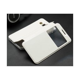Capa "Flip Book Window" KLD SUN Samsung Galaxy S6 (Samsung G920, Samsung S6) Branca em Blister
