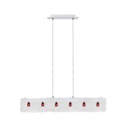 EGLO 88452 - Luz pendente DUKE 6xG9/40W
