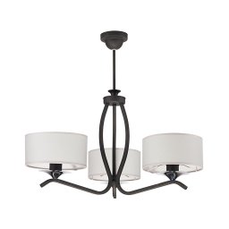 JUPITER 1278-KS3G - Candelabro KASZMIR 3xE27/60W