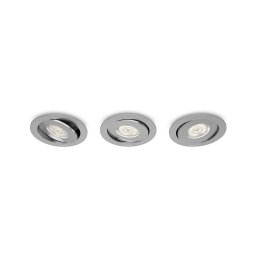 Philips 59183/48/16 - Conjunto 3x LED embutido ASTEROPE LED/4,5W/230V