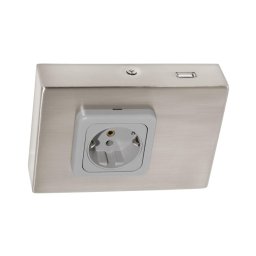 Eglo 94664 - Tomada de armário SCHUKO incluindo USB TAXANO