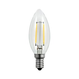 Lâmpada LED FILAMENT C37 E14/2W/230V 3000K