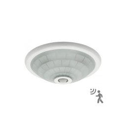Kanlux 18120 - Iluminação de teto com sensor PIR FOGLER 2xE27/40W/230V