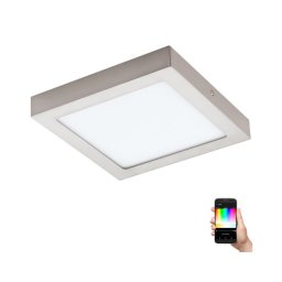 Eglo 96679 - Luminária de teto LED RGBW dimerizável FUEVA-C LED/15,6W/230V BT