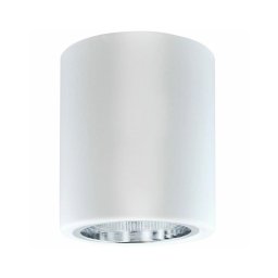 Foco JUPITER 1xE27/20W/230V diâmetro 9,8 cm branco