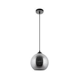 Candeeiro suspenso 1xE27/60W/230V diâmetro 20 cm preto
