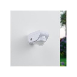 Eglo 97466 - Sensor exterior de movimento e crepúsculo DETECT ME 4, alcance 12 m, branco, IP44