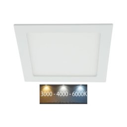 Foco de encastrar de casa de banho LED LED/24W/230V 3000/4000/6000K IP44