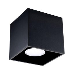 Sollux SL.0022 - Foco QUAD 1 1xGU10/10W/230V preto