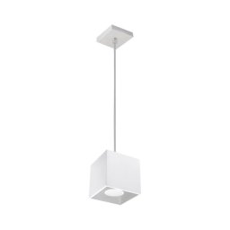 Candelabro num fio QUAD 1 1xGU10/40W/230V branco