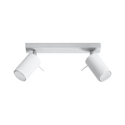 Sollux SL.0088 - Foco RING 2 2xGU10/10W/230V branco