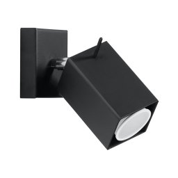 Foco de parede MERIDA 1xGU10/40W/230V preto antigo