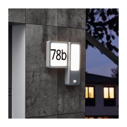 Eglo 97297 - Aplique de parede LED para exterior CHEIRA 2xLED/2,7W + LED/3,6W/230V IP44