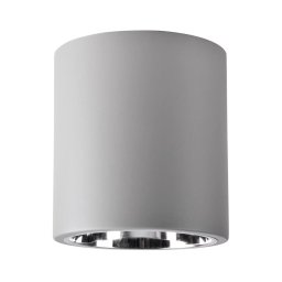 Foco JUPITER 1xE27/20W/230V diâmetro 16,5 cm cinzento