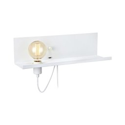 Markslöjd 106969 - Luz da parede com regulação s USB MULTI 1xE27/60W/230V