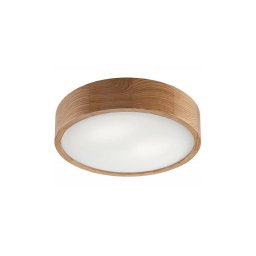 Luminária de teto OAK 2xE27/60W/230V carvalho Ø 37,5 cm
