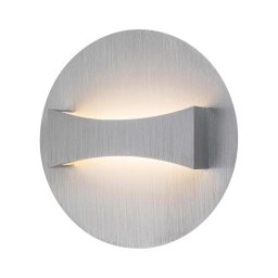 Rabalux 1438 - Luz de parede LED NEVILLE LED/6W/230V cinzento redondo