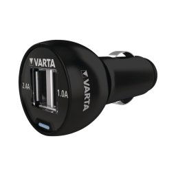 VARTA 57931 - Adaptador de carregador de carro USB 12V