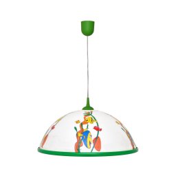 Candelabro pendente num fio de criança FISH 1x27/15W/230V