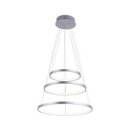 Lustre LED regulável suspenso por cabo CIRCLE LED/15W/230V + LED/20W + LED/25W