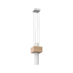 Candelabro num fio WEST 1xGU10/25W/230V branco