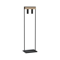 Candeeiro de chão WEST 2xGU10/25W/230V preto