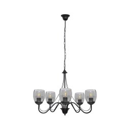 Candelabro numa corrente ALLENA 5xE27/15W/230V