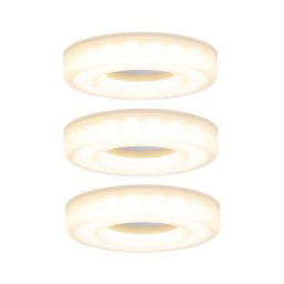 Paulmann 92704 - CONJUNTO 3xLED/5,5W Iluminação embutida de teto BAGEL 230V