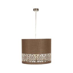 Candelabro num fio ARABESCA 1xE27/60W/230V castanho
