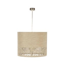 Candelabro pendurado ARABESCA 1xE27/60W/230V bege