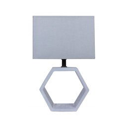 Lâmpada de mesa VIDAL 1xE27/40W/230V cinzento