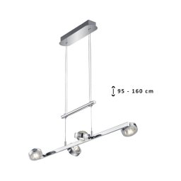 TRIO - Candelabro num fio LED LENTIL 8xLED/2,3W/230V