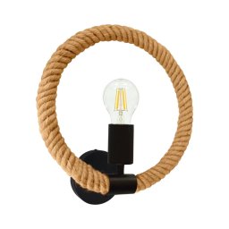 Iluminação de parede ROPE ARTHUR 1xE27/12W/230V