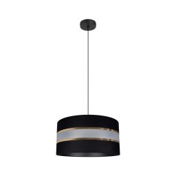 Candelabro num fio CORAL 1xE27/60W/230V preto antigo