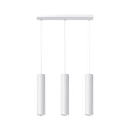 Sollux SL.0325 - Candeeiro suspenso LAGOS 3 3xGU10/10W/230V branco