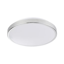 Iluminação de teto LED KERN LED/15W/230V diâmetro 30 cm cromado brilhante