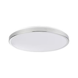 Iluminação de teto LED KERN LED/24W/230V cromado brilhante