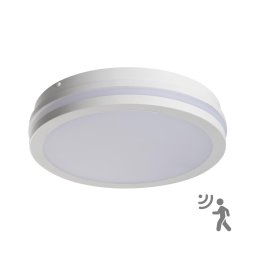 Kanlux 33344 - Iluminação exterior LED com sensor BENO LED/24W/230V 4000K branca IP54