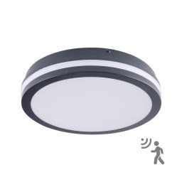 Kanlux 33345 - Iluminação exterior LED com sensor BENO LED/24W/230V 4000K IP54