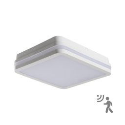 Kanlux 33346 - Iluminação exterior LED com sensor BENO LED/24W/230V IP54 branca