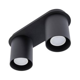 Iluminação de teto CREEP 2xGU10/25W/230V preto