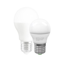 Lâmpada LED ECOLINE G45 E27/7W/230V 3000K - Brilagi