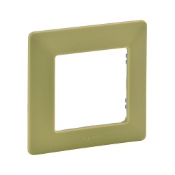 Legrand 754081 -Moldura para interruptores VALENA LIFE 1P verde