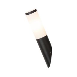 Rabalux 8145 - Luz de parede de exterior BLACK TORCH 1xE27/25W/230V IP44