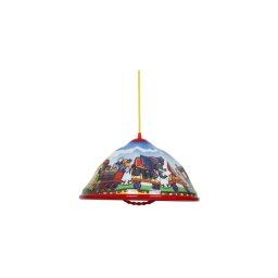 Lustre infantil em cabo AKRYL DZ 1xE27/15W circo/vermelho
